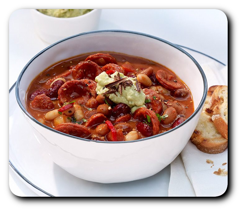 Chilli Concarne mit Chorizo