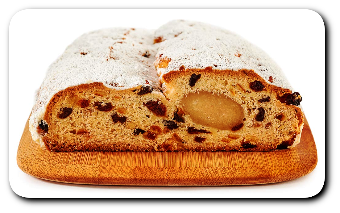 Christstollen mit Marzipan