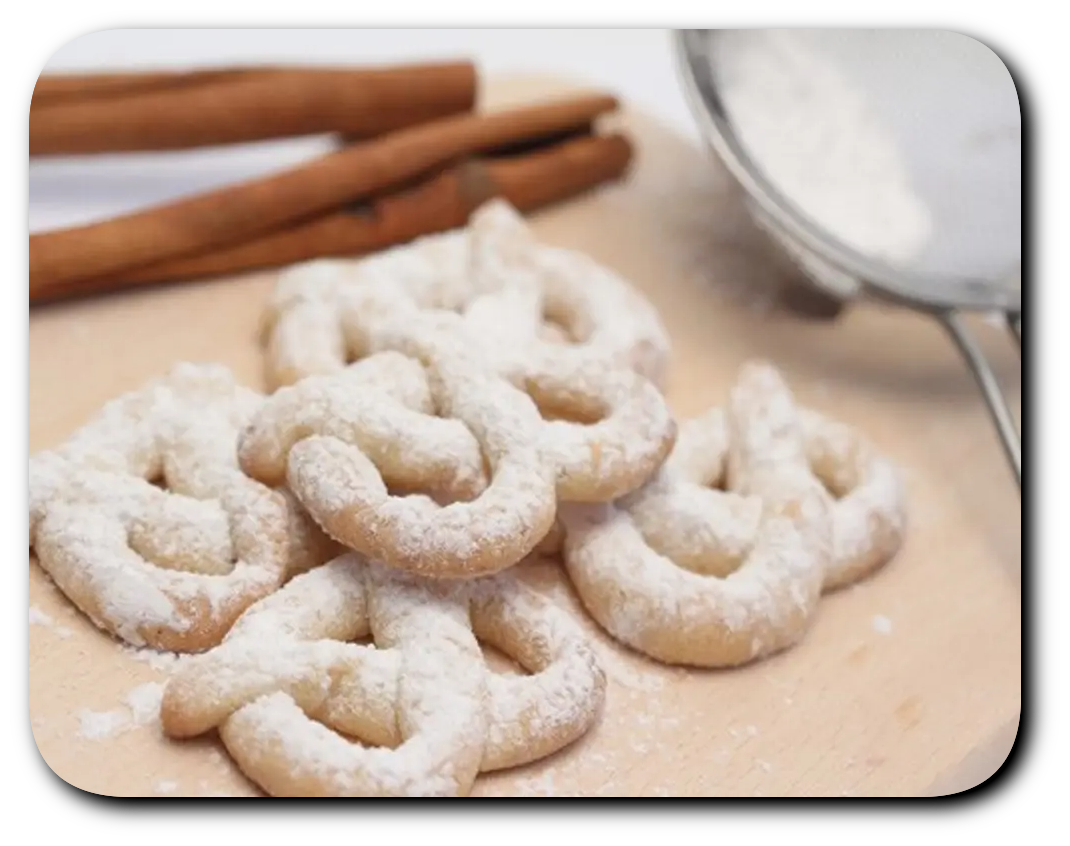 Marzipan brezel